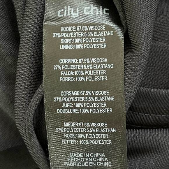 City Chic NWT Art Darling Trendy Floral Print Fit & Flare Dress Plus Size 20 - Picture 7 of 8